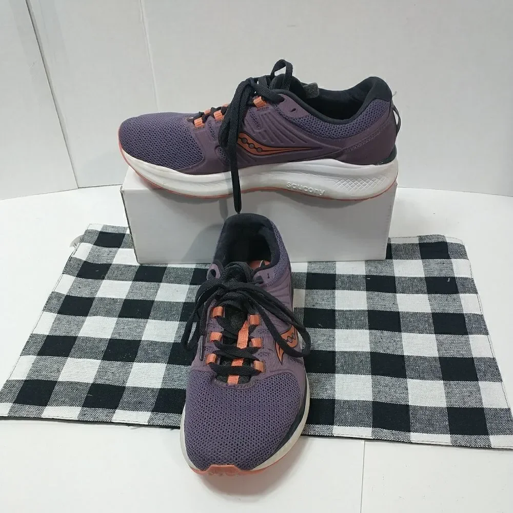 Saucony VersaFoam Inferno Women’s Size 9.5  Shoes Purple Lace Up S30035-5